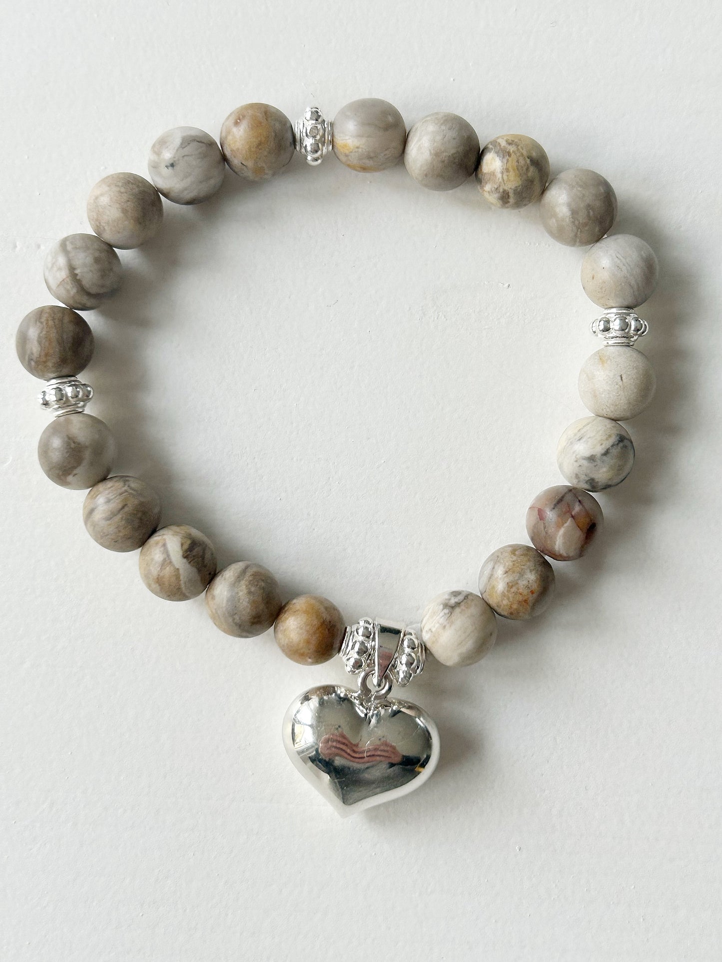 Armband Sand-Jaspis