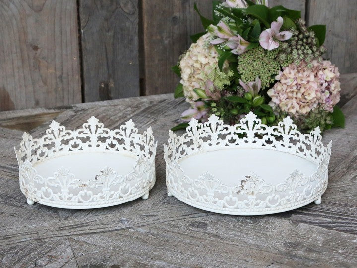 Kerzenunterteller gross