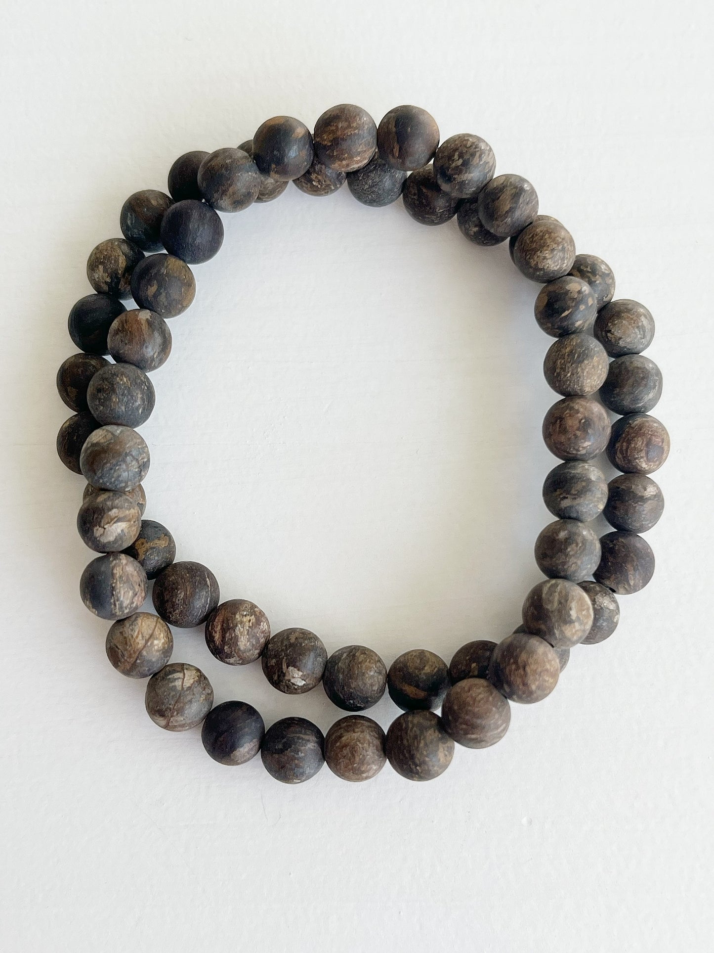 Armband Bronzit-Matt