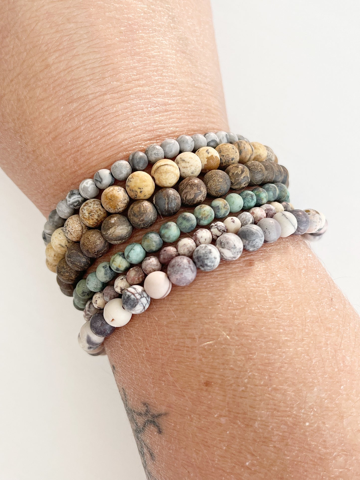 Armband Bronzit-Matt