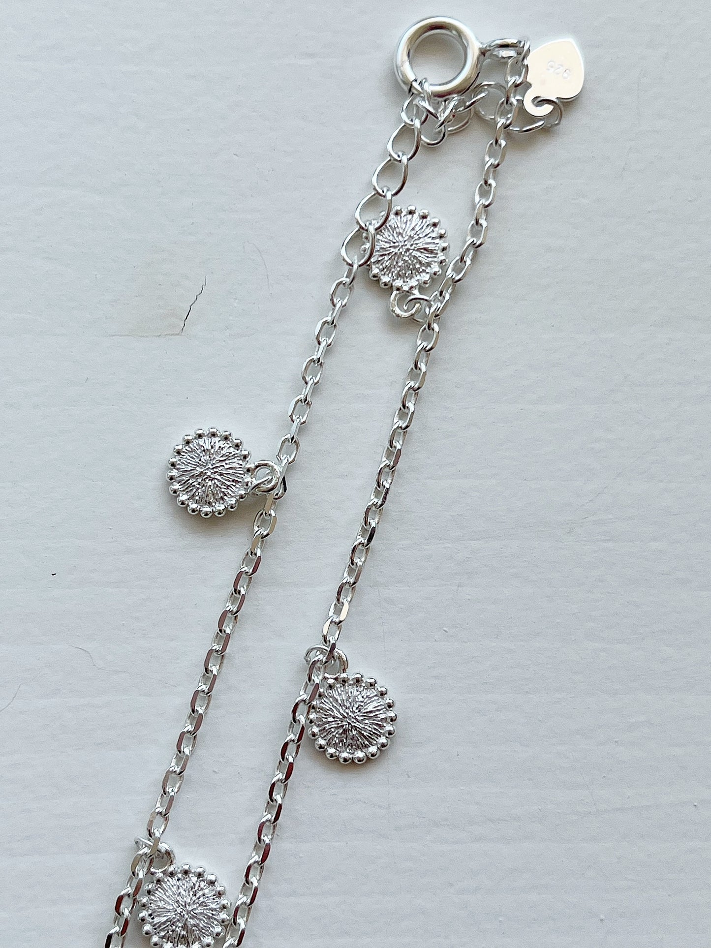 Halskette Silber Medaillon