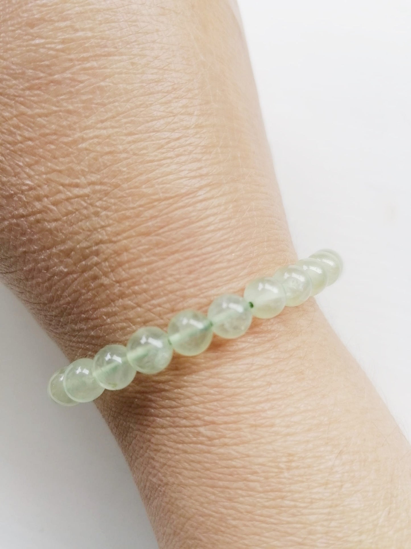 Armband Prehnit