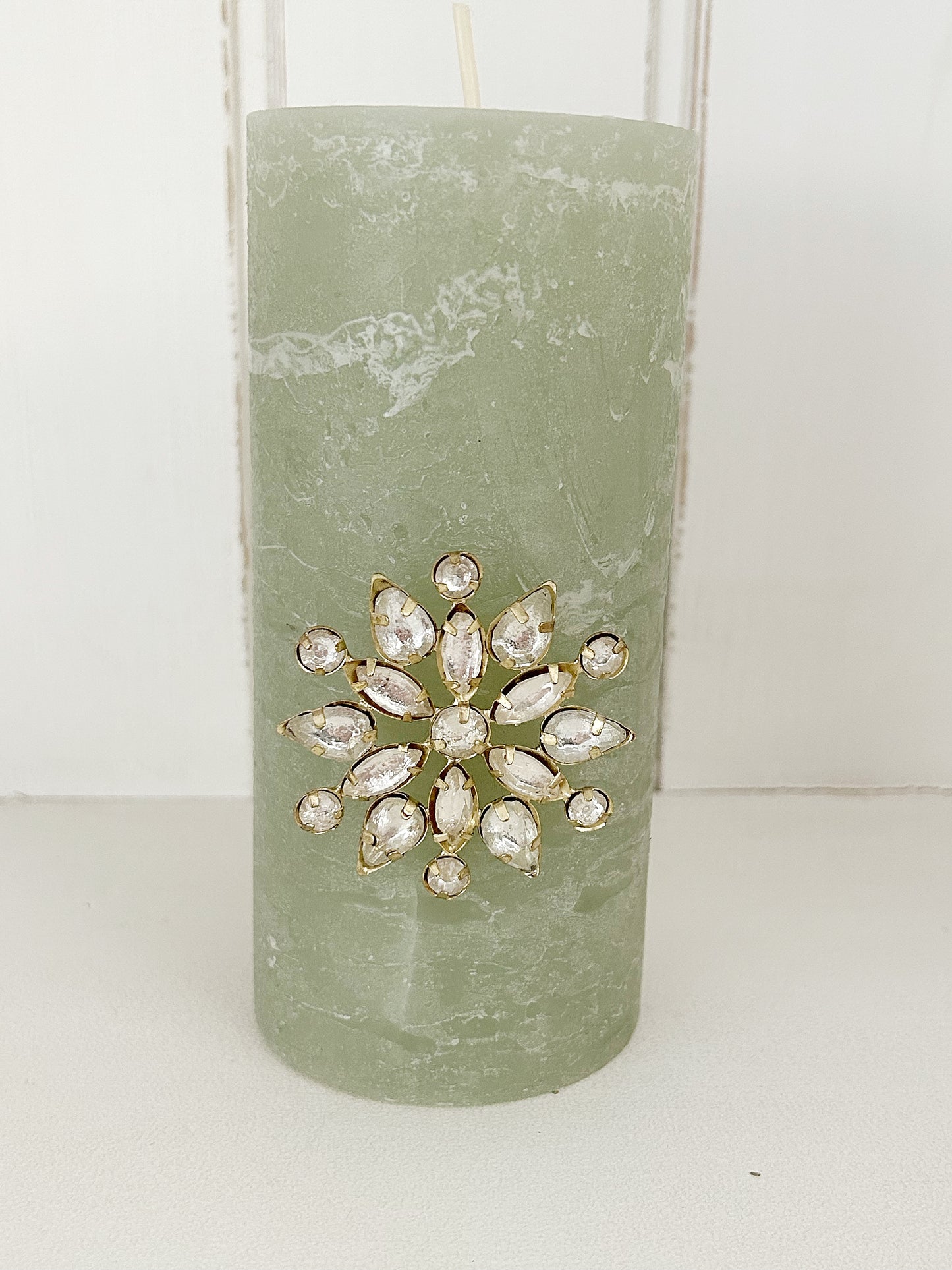 Kerzenschmuck gold