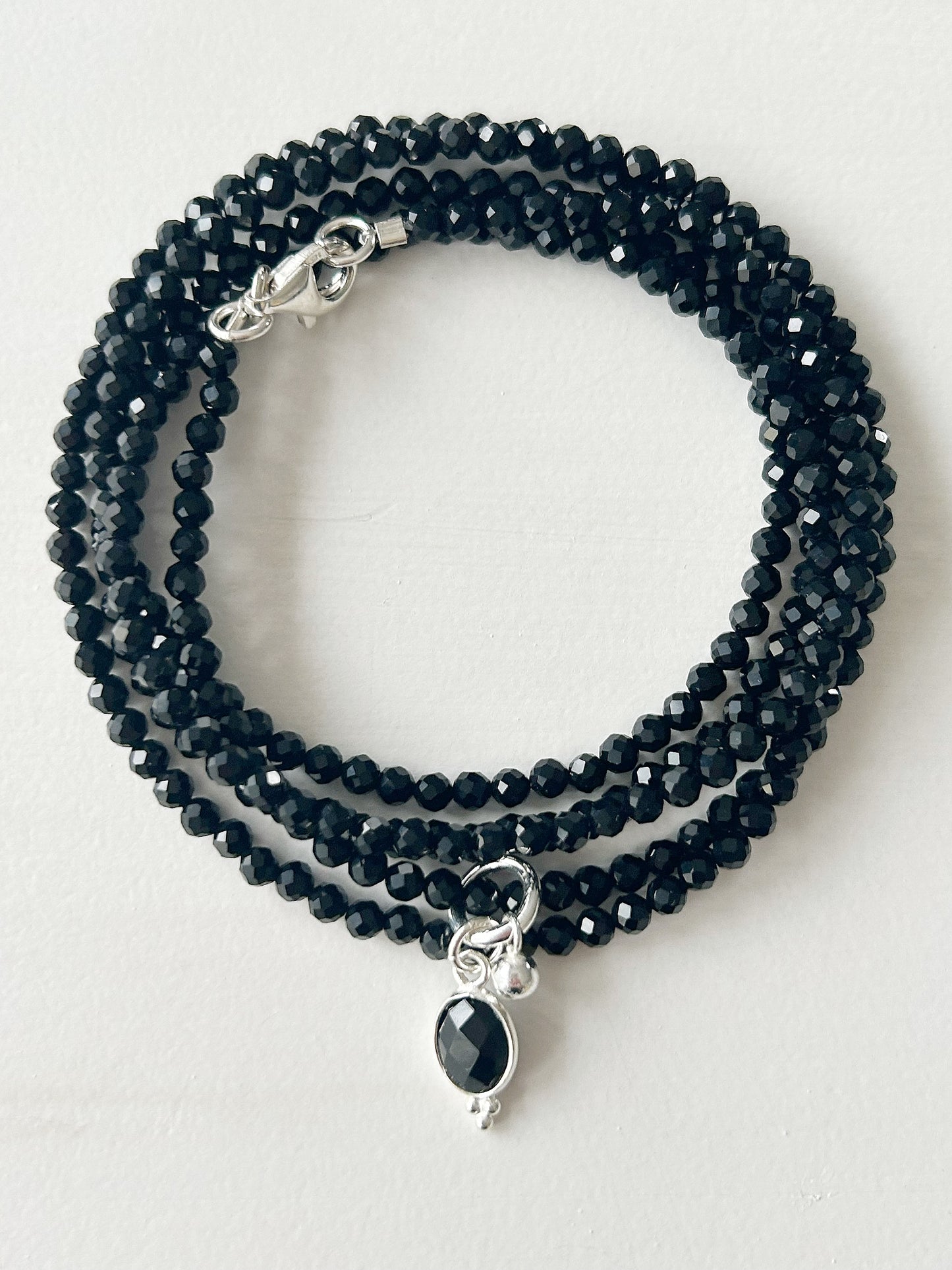 Collier Onyx mit Anhänger