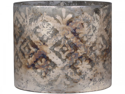 Geschliffener Kerzenhalter gross