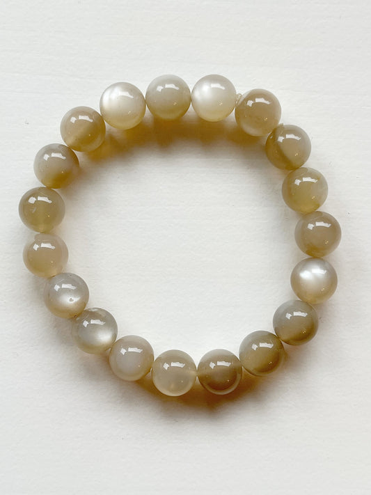 Armband brauner Mondstein