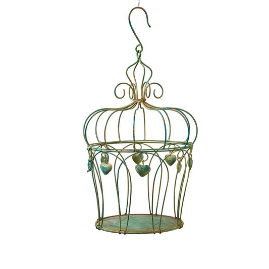 Vogelkäfig mit Herzen
