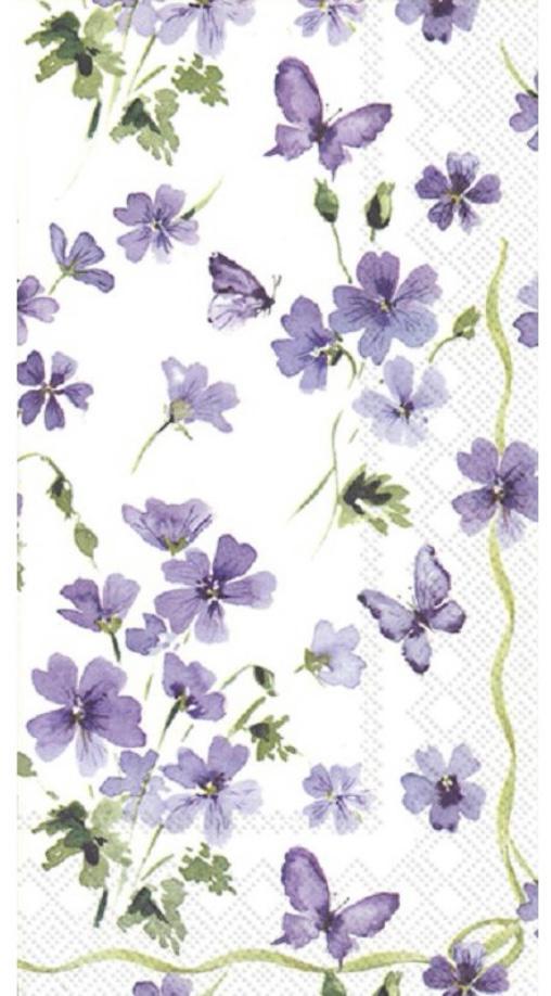 Servietten Spring lila